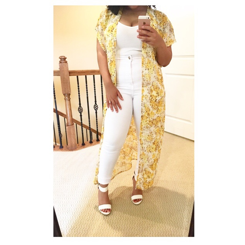 COPY - Handmade sheer kimono made by me (LIV CHER…